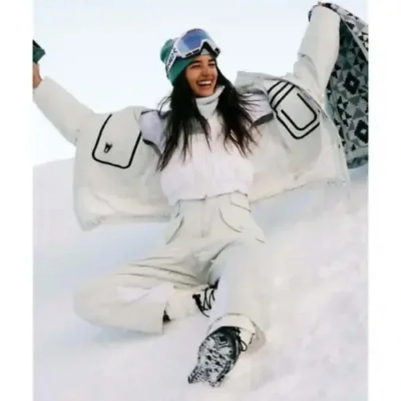 NWT Free People Movement Around The Block Ski Puffer Jacket L